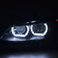 BMW 3-Series E92 / E93 Black Headlights 2006-2010 - for AFS or Non AFS