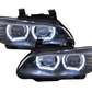 BMW 3-Series E92 / E93 Black Headlights 2006-2010 - for AFS or Non AFS