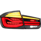 BMW 3-Series F30 F35 F80 6th Gen - LCI Style LED Tail Lights Upgrade (2012-2019)