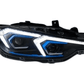 BMW 3-Series F30 F35 "LAZER V2" LED Headlights (2011-2019)