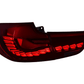 BMW 3-Series F34 Gran Turismo (GT) Red /or/ Smoke GTS OLED Style Tail Lights 2012-2016