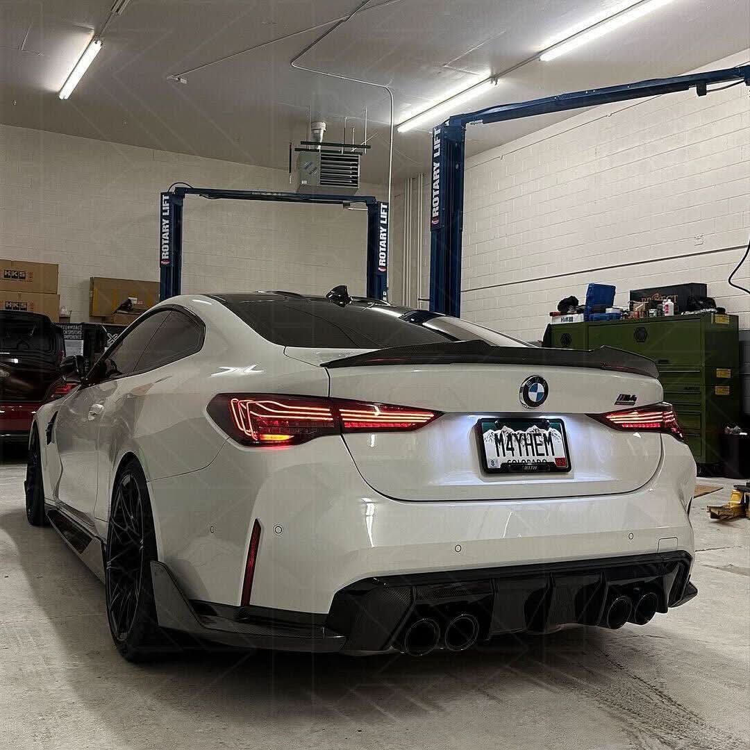 BMW 4-Series G82 M4 G22 4 Series "CSL" Laser Style Taillights (2021+)
