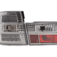 BMW 5-series E34 Chrome Clear LED Taillights Set (1988-1994)