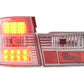 BMW 5-series E34 Chrome Clear LED Taillights Set (1988-1994)