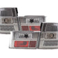 BMW 5-series E34 Chrome Clear LED Taillights Set (1988-1994)
