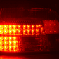 BMW 5-series E39 Sedan Red LED Taillights Set (1995-2000)