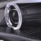 BMW 5-series E60 E61 Black Angel Eyes Headlight Set (2003-2007)