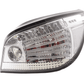 BMW 5-series E60 Sedan Chrome Clear LED Taillights Set (2004-2007)