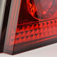 BMW 5-series E60 Sedan Red Smoked LED Taillights Set (2008-2009)