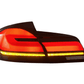 BMW 5-Series F10 F18 Clear (G30 Style) Tail Lights 2011-2017