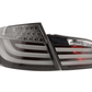 BMW 5-Series F10 Sedan Black LED Taillights (2010-2012)