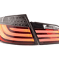 BMW 5-Series F10 Sedan Black LED Taillights (2010-2012)