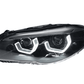 BMW 5-Series F10/F11/F18 3D Style Headlight 2010-2016