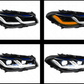BMW 5-Series F10/F18 New Generation (G30 Style) Headlights 2011-2017