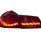BMW 5-Series G30 G38 M5 Dragon Scale OLED Style Tail Lights (2016-2020)