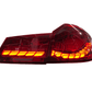 BMW 5-Series G30 G38 M5 Dragon Scale OLED Style Tail Lights (2016-2020)