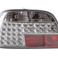 BMW 7-series E38 Chrome Clear LED Taillights Set (1995-2002)