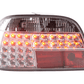 BMW 7-series E38 Chrome Clear LED Taillights Set (1995-2002)