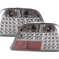 BMW 7-series E38 Chrome Clear LED Taillights Set (1995-2002)