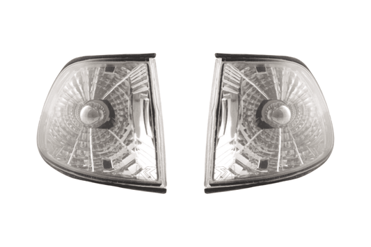 BMW 7-Series E38 Clear Chrome Front Corner Lights 1994-1998