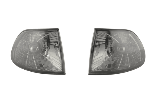 BMW 7-Series E38 Old School Smoked Corner Lights (1995-1999)