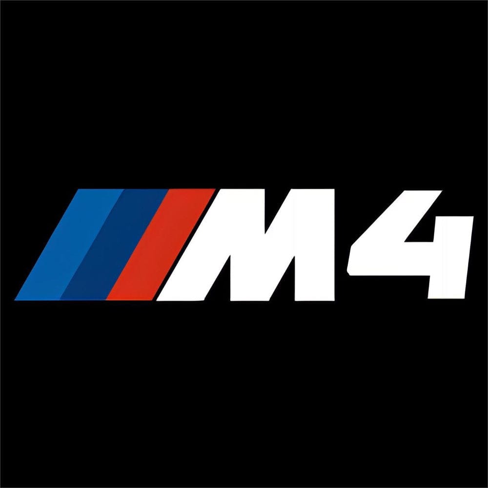 BMW M4 1st Gen Premium Door Puddle Lights Various Designs 2014-2020