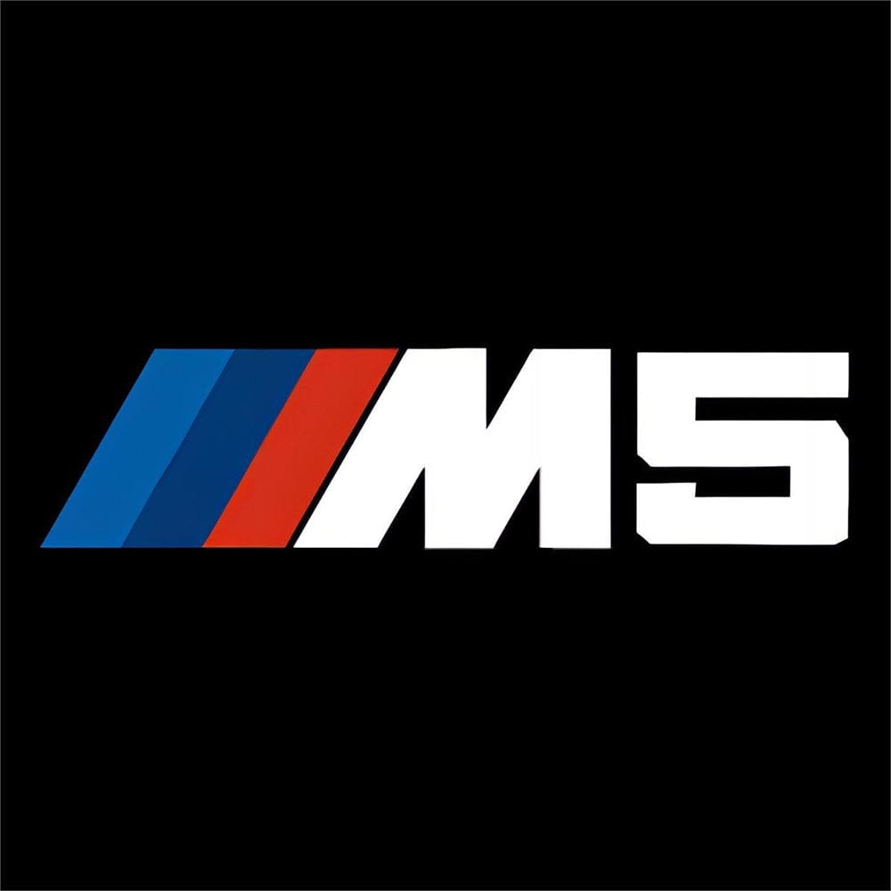 BMW M5 F90 Premium Door Puddle Lights Various Designs 2018–2023