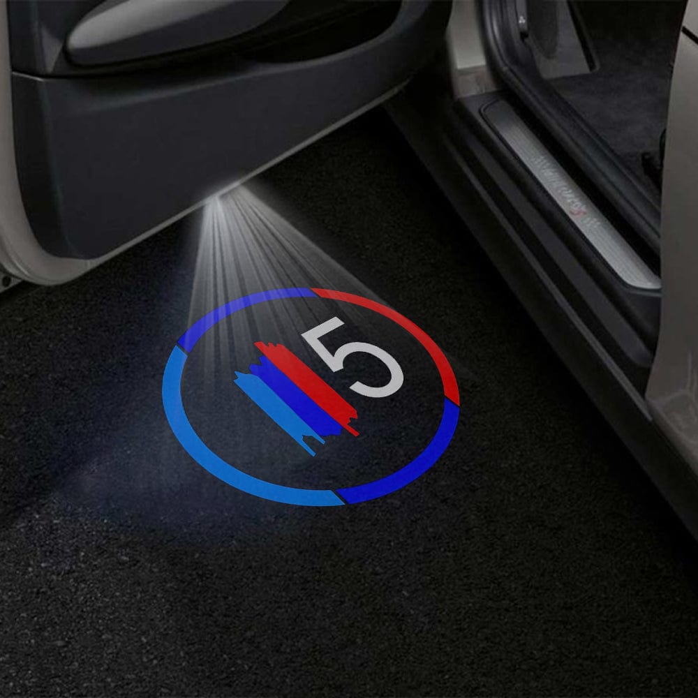 BMW M5 F90 Premium Door Puddle Lights Various Designs 2018–2023