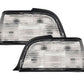 BMW E36 Coupe/Convertible Custom Clear Tail Lights V3 (1992-1999)