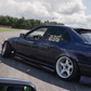BMW E36 M3 Series 3 Black Side Skirt Extensions (1992 - 1999)