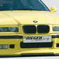 BMW E36 Rieger Headlight Eyebrows - Sedan, Compact, Wagon (1990-1999)