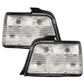 BMW E36 Sedan Custom Clear Tail Lights V3 (1992-1999)