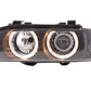 BMW E39 5-Series Xenon Angel Eye Rings Headlights (1995-2000)