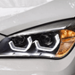 BMW E84 X1 Modern Style Angel Eye HID Bi-Xenon Headlights (2010 - 2015)