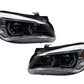 BMW E84 X1 Modern Style Angel Eye HID Bi-Xenon Headlights (2010 - 2015)