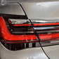 BMW F02 7 Series Red LED Luxury Beam Style Tail Lights (2008 - 2015)