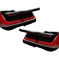BMW F02 7 Series Red LED Luxury Beam Style Tail Lights (2008 - 2015)