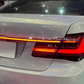 BMW F02 7 Series Red LED Luxury Beam Style Tail Lights (2008 - 2015)