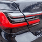 BMW F02 7 Series Red LED Luxury Beam Style Tail Lights (2008 - 2015)