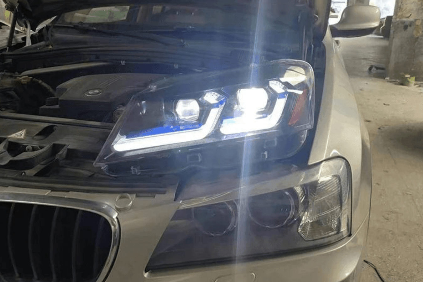 BMW F25 X3 "Modern Style" LED Headlights (2010 - 2017)
