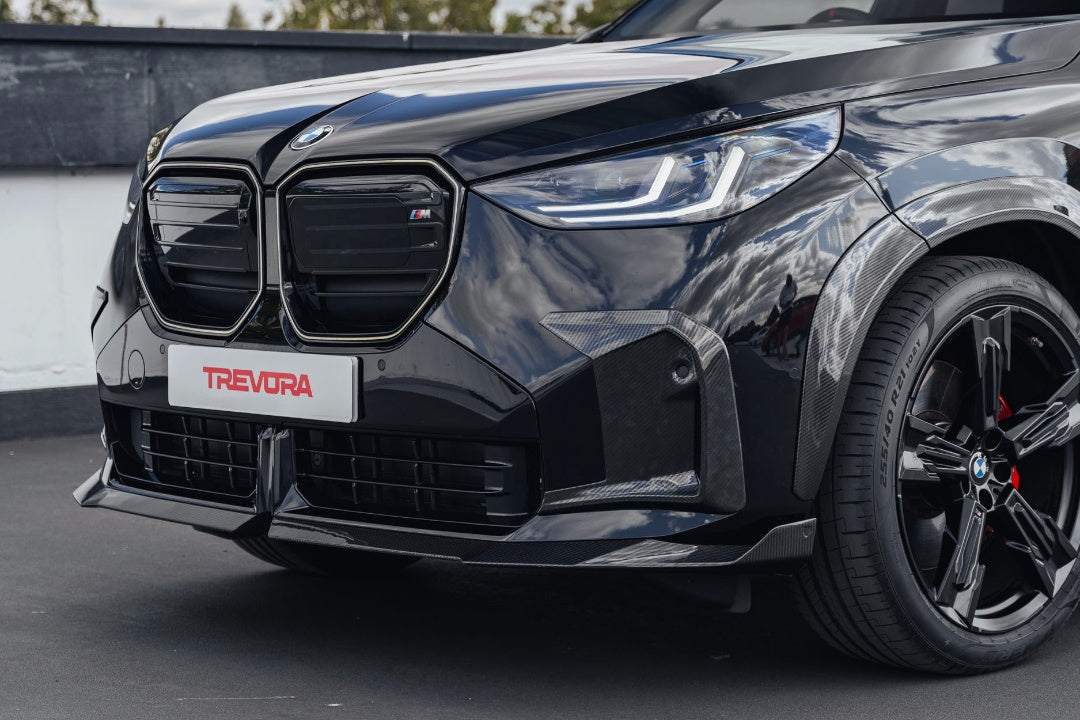 Trevora BMW G45 X3 M-Sport PR-1 Carbon Front Canard Trims