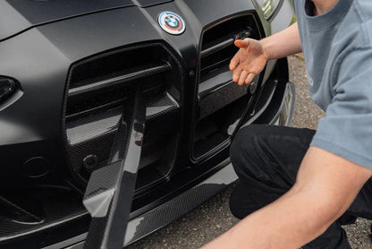 TREVORA G8X M3 / M4 Pre-Preg Carbon Fiber Foam Crash Bar Cover