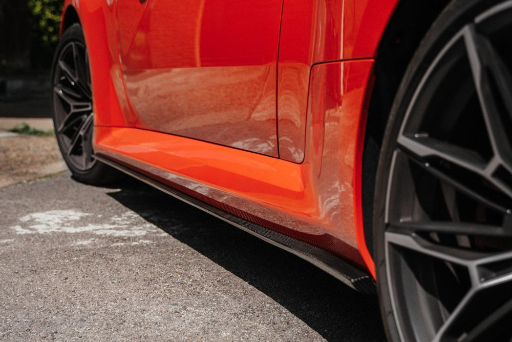 TREVORA G87 M2 Carbon Flat Side Skirt Set