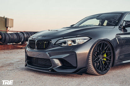 TREVORA BMW F87 M2 OG Pre-Preg Carbon Front Splitter