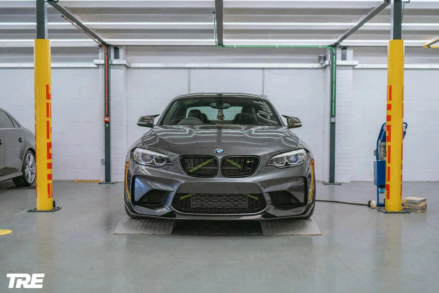 TREVORA BMW F87 M2 OG Pre-Preg Carbon Front Splitter