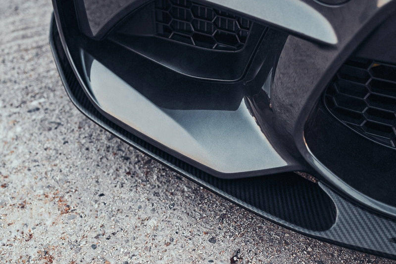 TREVORA BMW F87 M2 OG Pre-Preg Carbon Front Splitter