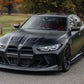 TREVORA G80 M3 Pre-Preg Carbon Fiber PR-1 Side Skirts