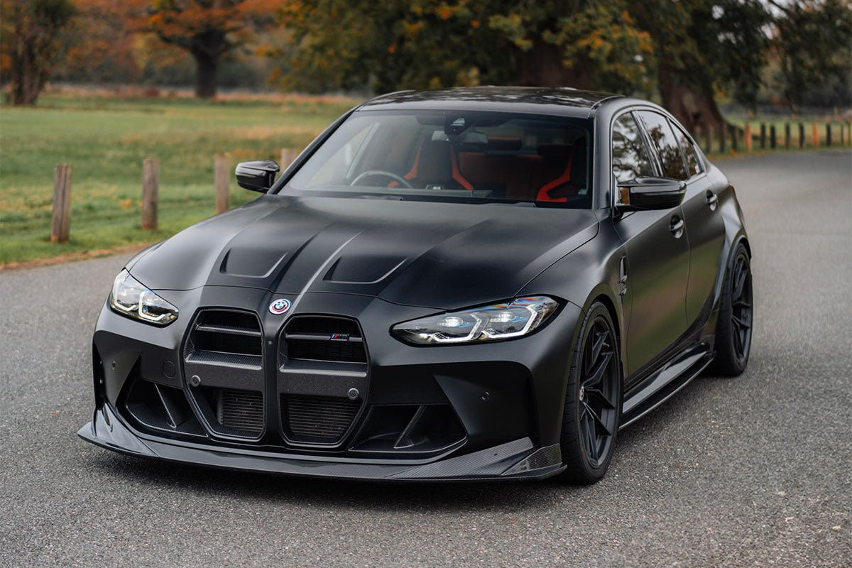 TREVORA G80 M3 Pre-Preg Carbon Fiber PR-1 Side Skirts