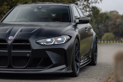 TREVORA G80 M3 Pre-Preg Carbon Fiber PR-1 Side Skirts