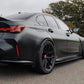 TREVORA G80 M3 Pre-Preg Carbon Fiber PR-1 Side Skirts